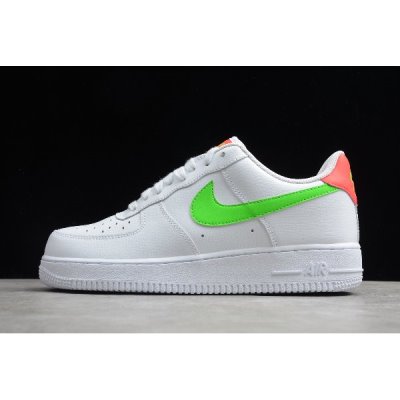 Nike Air Force 1 Low Beyaz / Kırmızı / Yeşil Kaykay Ayakkabı Türkiye - H1JOAKSZ